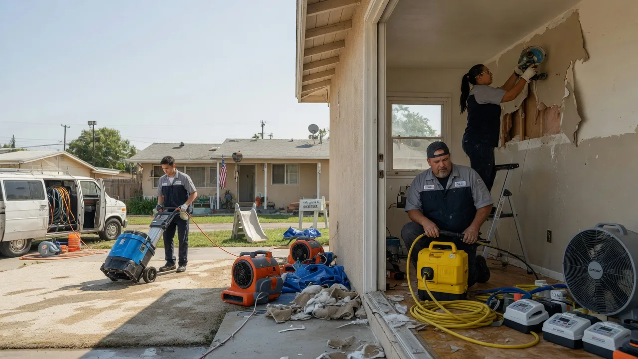 Water Damage Restoration in Placedo, TX near me